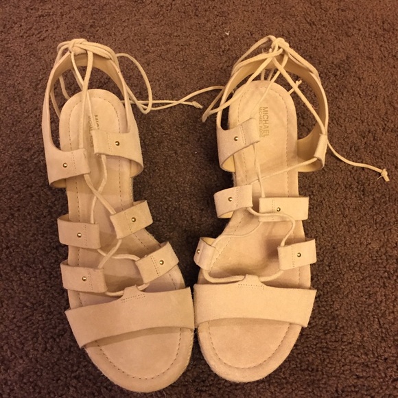 Michael Kors Shoes - MICHAEL KORS WEDGED SANDALS